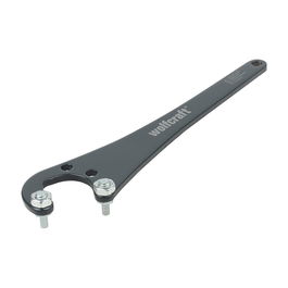 Wolfcraft Llave de brida universal para amoladoras angulares 30/35 mm