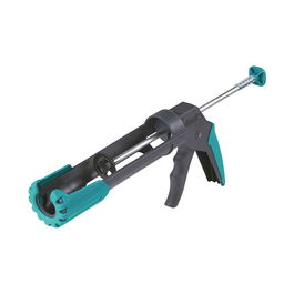 Wolfcraft Pistola Selladora MG 200 Profesional Doméstico Cartuchos Silicona Acrílico Sistema Antigoteo Ergonómica Metal PVC Verde
