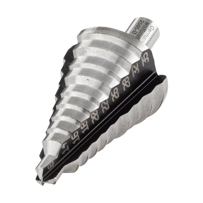 Wolfcraft Broca escalonada HSS de ø8 - ø35 mm