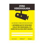 Normaluz Señal zona videovigilada català 21x30cm