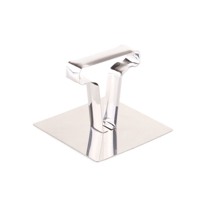 5Five Moldes para Emplatar Redondos y Cuadrados Acero Inoxidable Set 3uds