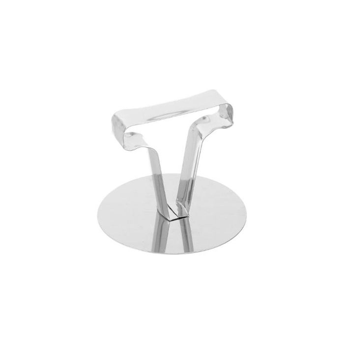 5Five Moldes para Emplatar Redondos y Cuadrados Acero Inoxidable Set 3uds