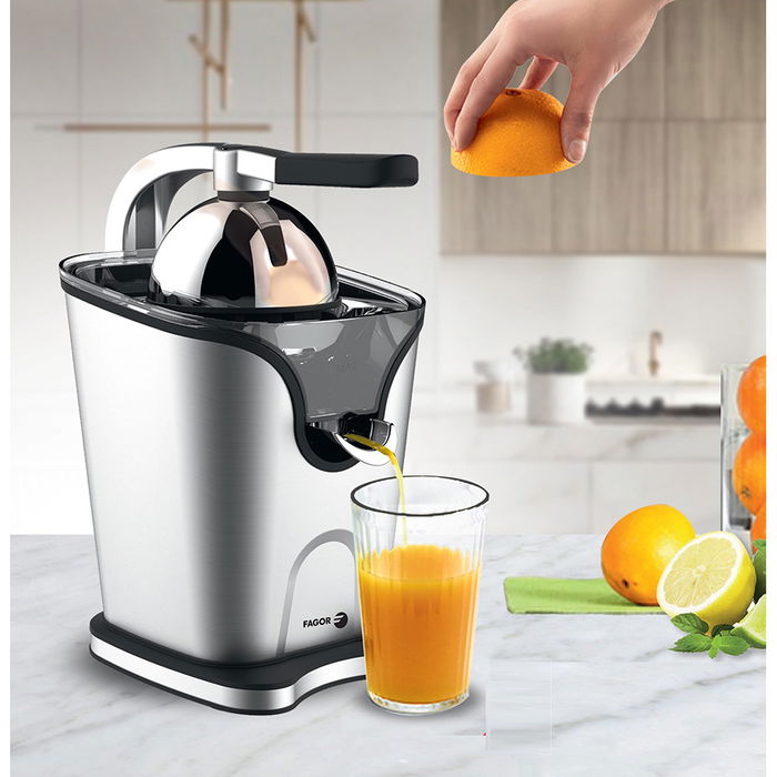 Exprimidor eléctrico de brazo 100w fagor 16,5x21x27cm