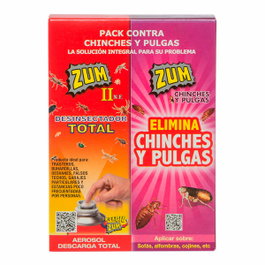 Zum Insecticida de Descarga Total para Chinches y Pulgas, 150 + 150 ml