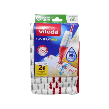 Vileda Recambio Sistema de Fregado 1-2 Spray Max 164016 Vileda Recambio Sistema de Fregado 1-2 Spray Max 164016
