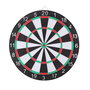 Dunlop Diana ø42cm Incluye 6 Dardos Juego Blanco/Negro/Rojo/Verde