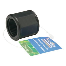 Aqua Control Manguito Reductor 3/4" a 1/2" Negro Polietileno Anti UV Riego Enterrado