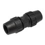 Aqua Control Enlace 25 mm Riego Enterrado Polietileno Negro