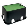 Aqua Control Rectangular Mini-Jumbo 27 x 40 x 31 cm Arqueta Polipropileno Anti-UV Verde/Negro