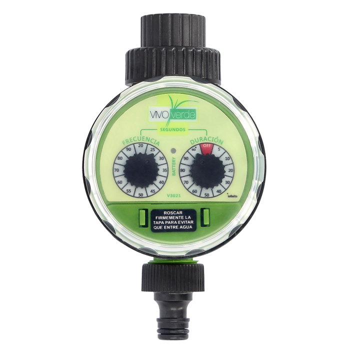 SATURNIA Programador de riego analógico para nebulización 3/4 pulg.