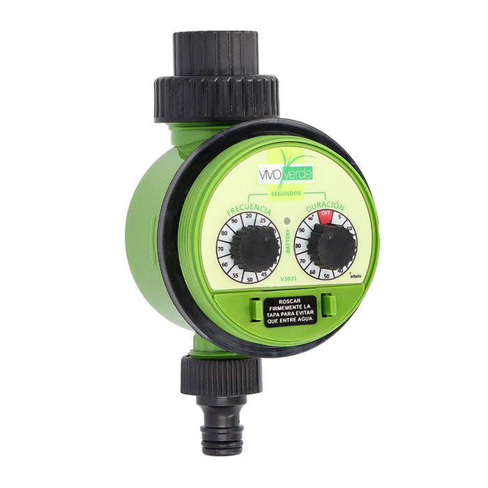 SATURNIA Programador de riego analógico para nebulización 3/4 pulg.