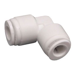 Vivo Verde Codo Automático Polietileno 1/4 Pulg Tratamiento Anti UV Blanco