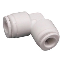 Vivo Verde Codo automático de polietileno ¼ pulg