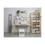Astigarraga Caballete de pino macizo plegable 73,5 x 79,5 x 40 cm