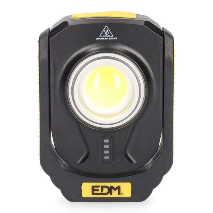Edm Linterna LED Compacta Titan Work 10W 900lm Recargable Magnética