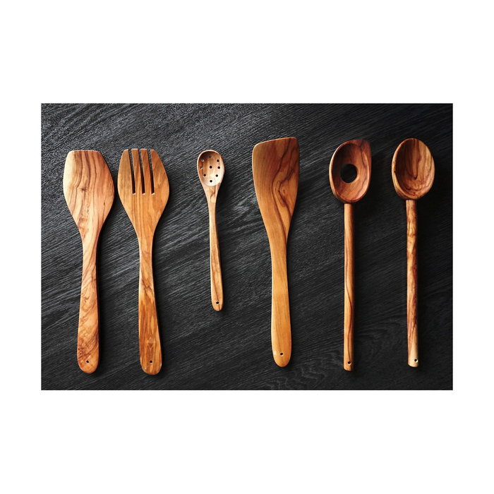 Metaltex Cuchara oval de madera de olivo 30 cm Metaltex Cuchara oval de madera de olivo 30 cm