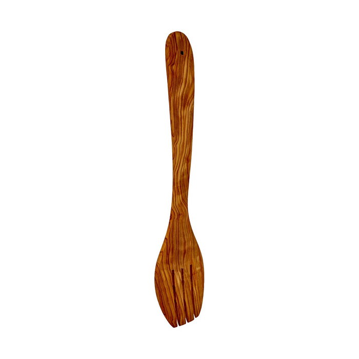 Metaltex Cubierto para ensalada de madera de olivo 30 cm
