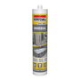 Soudal Silicona Universal Blanca 280 ml para Construcción, Acética, Máxima Elasticidad