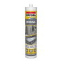 Soudal Silicona Universal Translucida 280 ml - Sellador Acético Elástico para Construcción, Uso General Interior/Exterior