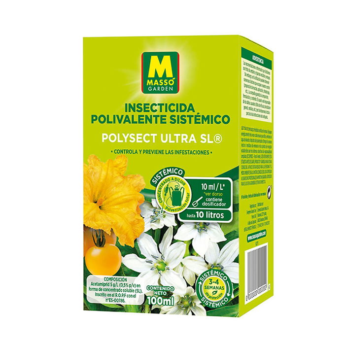 Massó Insecticida polivalente sistémico concentrado a diluir 100 ml Massó Insecticida polivalente sistémico concentrado a diluir 100 ml