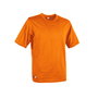 Cofra Zanzibar Camiseta de manga corta de algodón naranja Talla L, no detectable por detector de metales