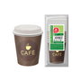 Best Products Vasos de cartón para café 250cc con tapa agujero 8 uds