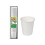 Best Products Vasos de cartón blancos 200cc, 50 uds