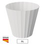 Plastiken Maceta Doric Blanco Ø220mm