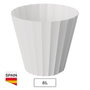 Plastiken Maceta Doric Blanco Ø260mm