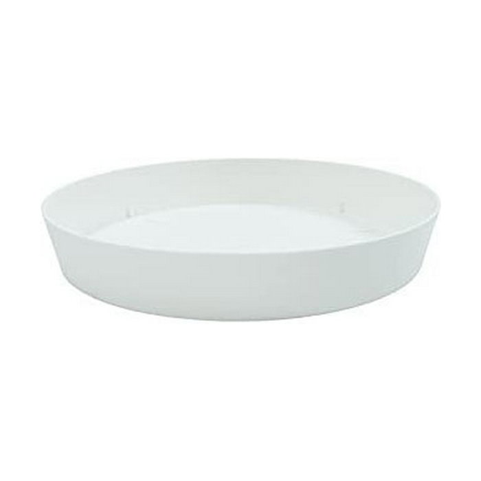 Plastiken Plato para Cuenco y Maceta Tes y Doric Blanco Ø320mm