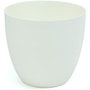 Plastiken Maceta de inyección modelo cuenco blanco ø26 cm
