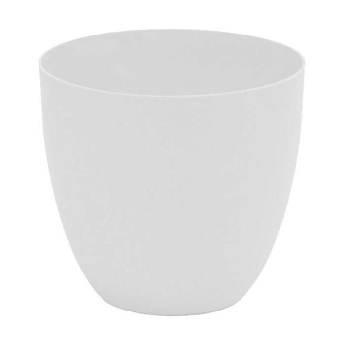 Plastiken Maceta de inyección modelo cuenco blanco Ø32 cm