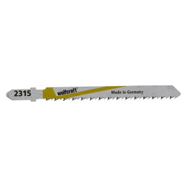 Wolfcraft Hojas de sierra de calar vástago en T HSS 0,75 mm, pack 2 uds