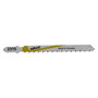 Wolfcraft Hojas de sierra de calar vástago en T HSS 0,75 mm, pack 2 uds