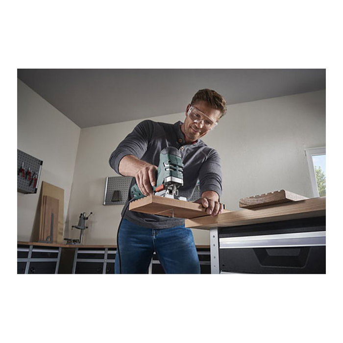 Wolfcraft Hojas de Sierra de Calar T-Shank HSS 75 mm Corte Limpio para Tarimas y Madera Contrachapada, Pack 2 Unidades