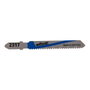 Wolfcraft Hojas de Sierra de Calar T HSS Corte Fino para Chapas de Acero 3-6 mm y Aluminio 50 mm Pack 2 uds