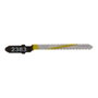 Wolfcraft Hojas de Sierra de Calar Vástago en T HCS 50 mm, Pack 2 uds, Corte Curvado Limpio para Madera Contrachapada y Laminados