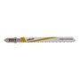 Wolfcraft Hojas de Sierra de Calar HCS 075 mm Vástago T Corte Limpio Pack 2 Unidades