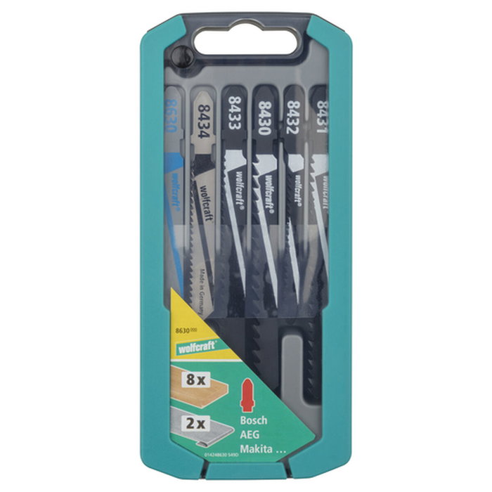 Wolfcraft Estuche de hojas de sierra para Bosch Wolfcraft Estuche de hojas de sierra para Bosch