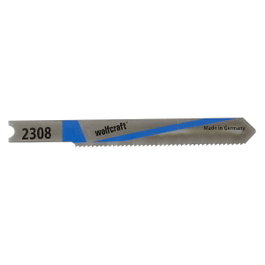 Wolfcraft Hojas de sierra de calar vástago en U HSS 52 mm, pack 2 uds