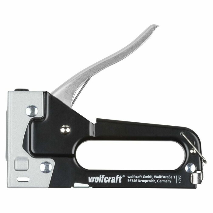 Wolfcraft Tacocraft 7 Grapadora con Caja Metálica
