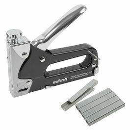 Wolfcraft Tacocraft 7 Grapadora con Caja Metálica