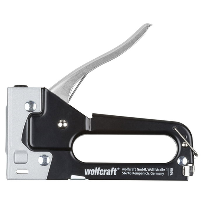 Wolfcraft Tacocraft 5 Grapadora con caja y 1000 grapas