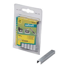 Wolfcraft Grapas Lomo Ancho 8mm Tipo 053 7031000 Pack 1400 Unidades