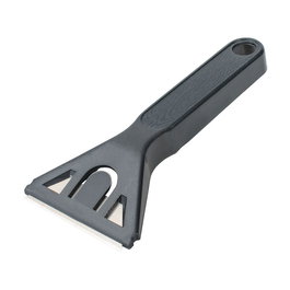 Wolfcraft Rascador de Plástico 61 mm para Limpieza de Superficies Lisas, Cuchilla Acero Inoxidable