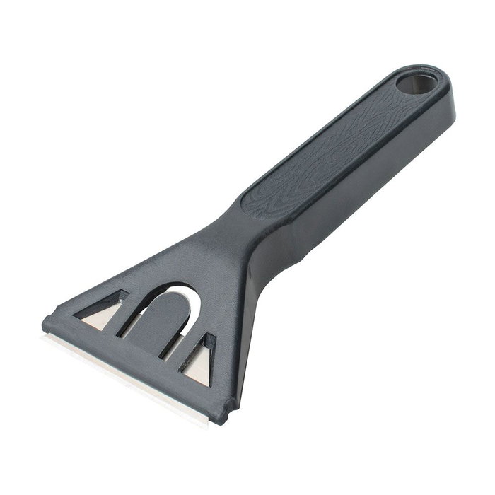 Wolfcraft Rascador de Plástico 61 mm para Limpieza de Superficies Lisas, Cuchilla Acero Inoxidable Wolfcraft Rascador de Plástico 61 mm para Limpieza de Superficies Lisas, Cuchilla Acero Inoxidable