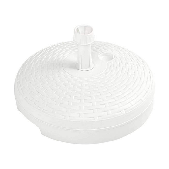 Ipae Progarden Base de parasol 20 l blanco ø45x15cm