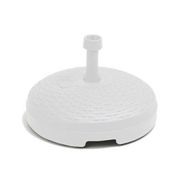 Ipae Progarden Base para Parasol 20 l Blanco ø45 x 15 cm