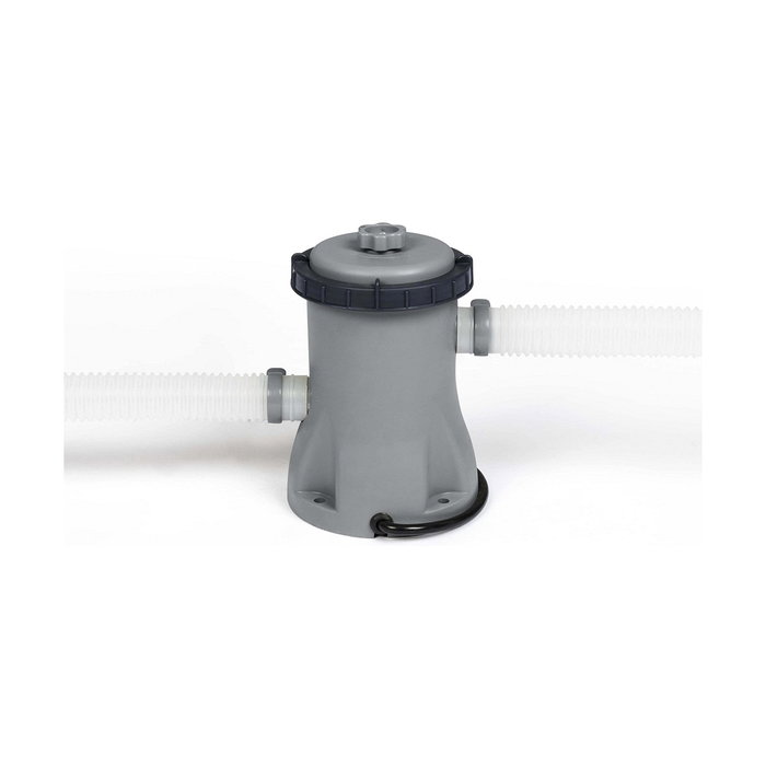 Bestway Piscina hinchable redonda modelo Fast Set con depuradora