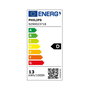 Philips Bombilla LED E27 Estándar 13W 2000lm 2700K Luz Cálida Ø7x12.1cm (Equivalencia 120W)
